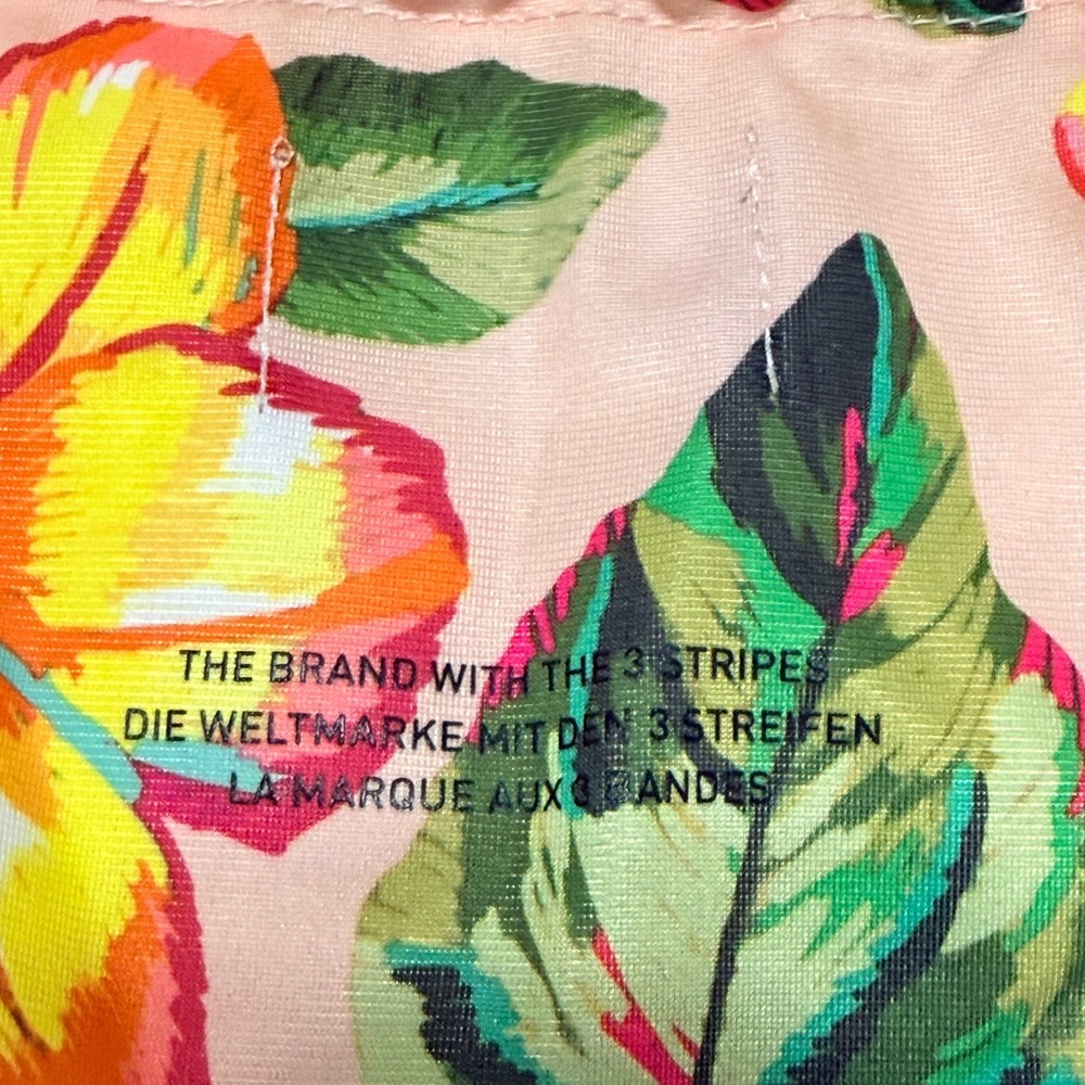 FARM Rio X Adidas Floralita Pink Floral Gym Sack / Backpack / Bag‎ 17.5" x 13.5" - Picture 14 of 14